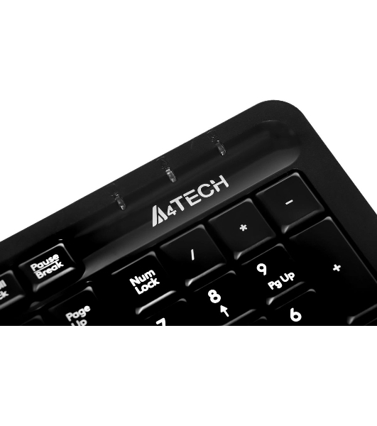 Комплект клавиатура+мышь A4Tech FStyler FG1012 беспроводной, USB, 1200 DPI, черный