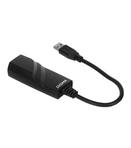 Сетевой адаптер Ethernet Digma D-USB3-LAN1000 USB 3.0
