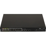Коммутатор Dahua DH-LR2226-24ET-360, 24×100 Мбит/с + 2×1 Гбит/с + 2×1 Гбит/с Combo, управляемый, фото 1