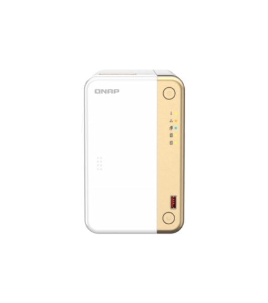 Сетевое хранилище channel QNAP TS-262-4G NAS 2 HDD trays, 2 x M.2 NVMe PCIe Gen 3 x1, 2-core Intel Celeron N4505 2.9 GHz, 4 Gb RAM (4Gb max), 1x2.5 Gigabit Ethernet, Slot PCIe Gen 3 x2, 2 USB 3.2 Gen 2 (10Gbps) Port, 2xUSB USB 2.0 port, 1xHDMI 2.0