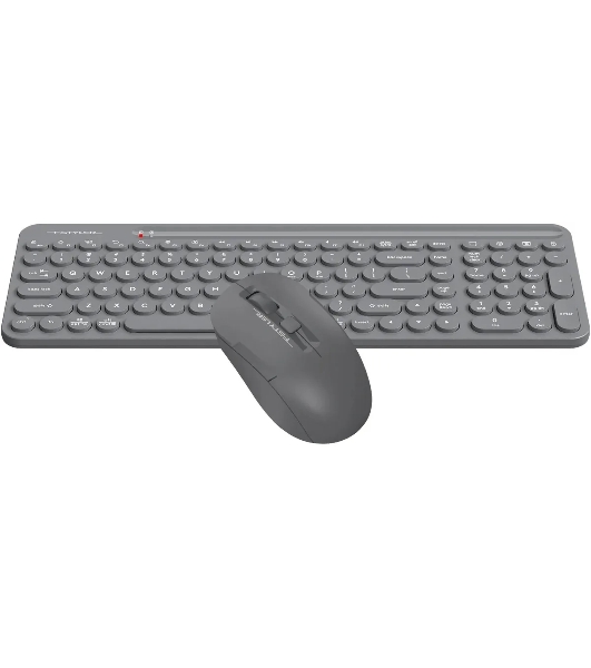 Комплект клавиатура + мышь A4Tech Fstyler FG3300 Air2 клав:серый мышь:серый USB беспроводная slim Multimedia