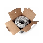 Кабель FPC Cablexpert UPC-5004E-SOL кат.5e CCA однож. 305м pullbox, серый, фото3