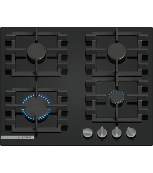 Варочная панель газовая Bosch PNN6B6K40 черный