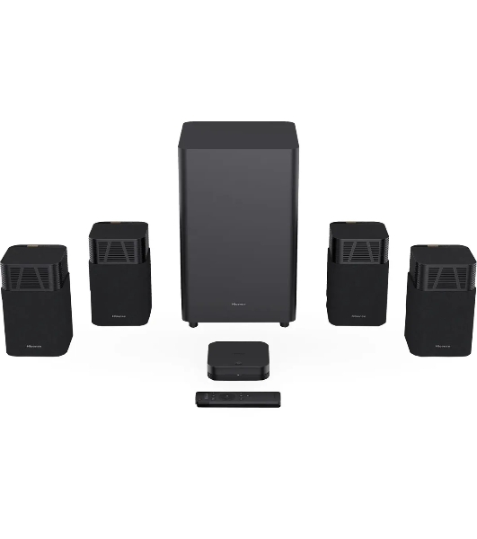Саундбар Hisense HT SATURN 4.1.2 720Вт+240Вт черный