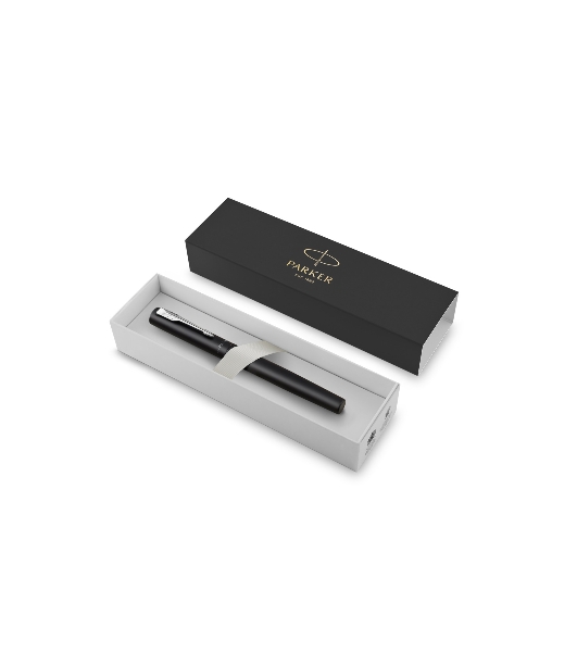 Ручка роллер Parker Vector XL (CW2159774) Black CT, F, черные чернила, подарочная коробка