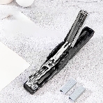 Степлер Deli 0421BLACK 24/6 26/6 (30 листов) черный, 50 скоб, коробка, фото3