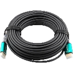 Кабель аудио-видео Cactus CS-HDMI-AOC-2.1-20 HDMI (m)/HDMI (m) 20м. позолоч.конт. черный, фото 1