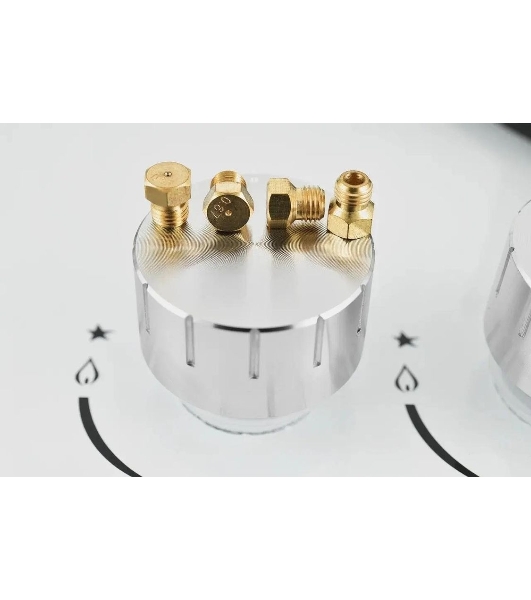 Варочная панель газ ZUGEL ZGH603W, белая