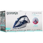 Утюг Gorenje SIH2600BLC синий/белый, 2600 Вт, 30 г/мин, 90 г/мин, 350 мл, фото3