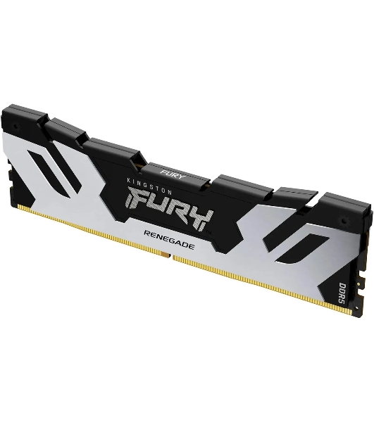 Оперативная память Kingston Fury Renegade, DDR5, 48Gb (1x48GB), 6000MHz, CL32, DIMM, с радиатором, серебристый