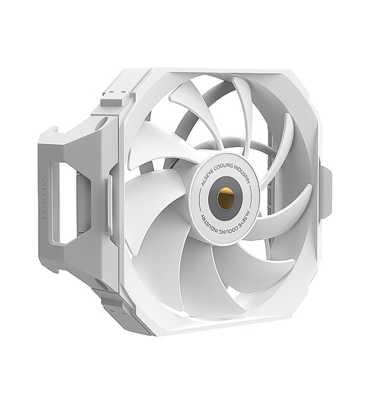 Кулер для процессора Alseye i600-W белый, 120 мм, алюминий/медь, 2300 об/мин, 37.8 дБ, 4 pin, 265 Вт, 160 мм