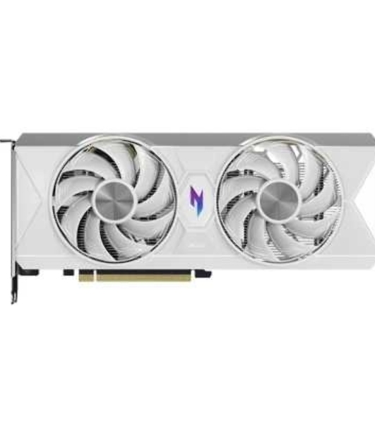 Видеокарта Acer RX9060XT NITRO WHITE OC 8Gb GDDR6 128bit 2xDP HDMI 2FAN RTL