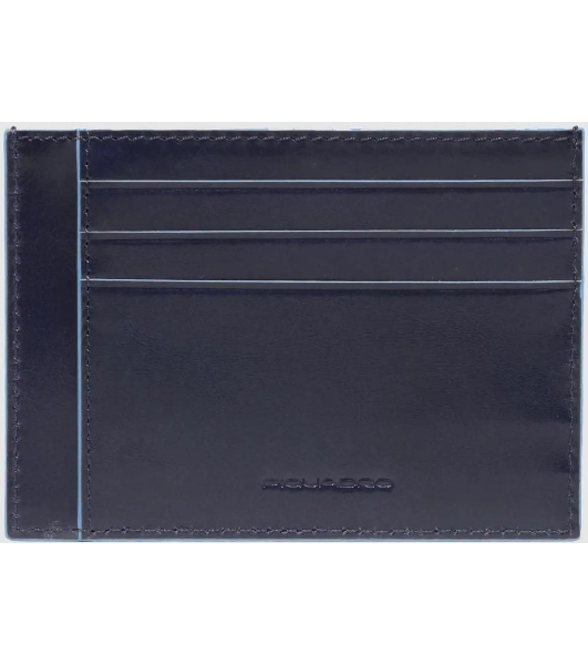 Картхолдер Piquadro Blue Square PP2762B2R/BLU2 синий, натуральная кожа