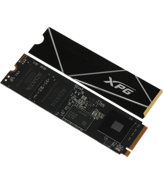 Накопитель SSD ADATA XPG GAMMIX S70 BLADE, 512Gb, PCIe 4.0 x4, M.2 2280, NVMe, R/W 7200/2600, с радиатором