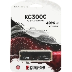 Накопитель SSD Kingston KC3000, 4Tb, PCIe 4.0 x4, M.2 2280, NVMe, R/W 7000/7000, с радиатором, фото3