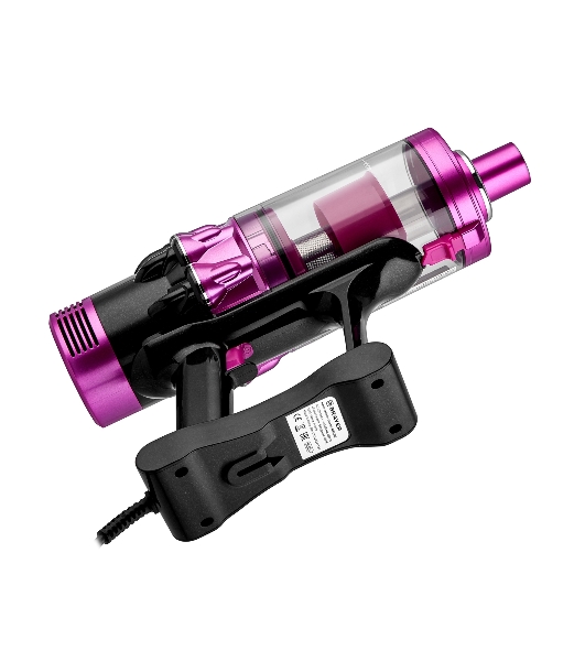 Пылесос вертикальный BRAYER BR4272 фиолетовый, питание от сети, 185 Вт, уборка сухая, пылесборник 0,8 л