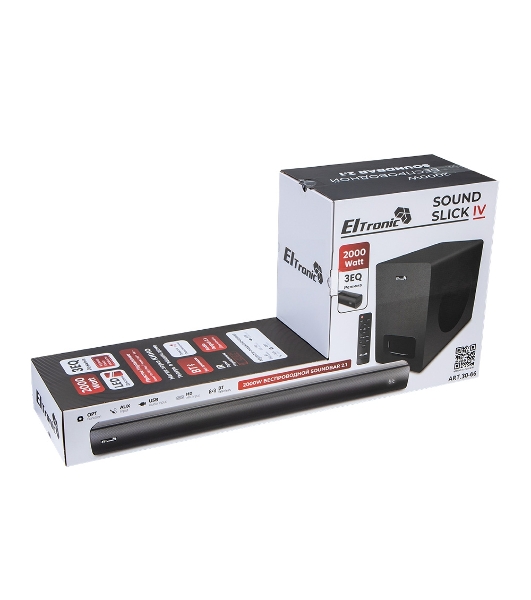 Саундбар ELTRONIC (30-66) SOUND SLICK 4, черный