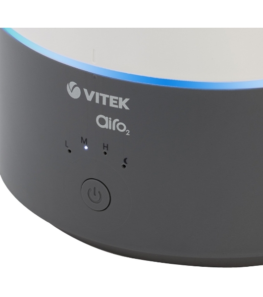 Увлажнитель воздуха Vitek VT-2346(MC) белый/серый, 30 м², 5 л