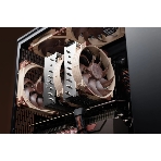 Кулер для процессора Noctua NH-D15 G2 HBC, 2x140 мм, медь, 1500 об/мин, 24.8 дБ, 4 pin PWM, высота 168 мм, фото3