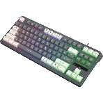 Клавиатура Oklick 711G проводная, USB Type-A, серый, фото2