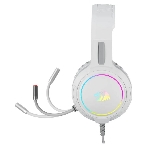 Гарнитура Redragon Mento белый, проводная, USB / 2 x mini jack 3.5 мм, подсветка, фото6