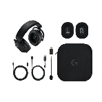 Гарнитура Logitech G PRO X 2 LightSpeed чёрный, беспроводная + проводная, радиоканал, до 50 ч, фото6