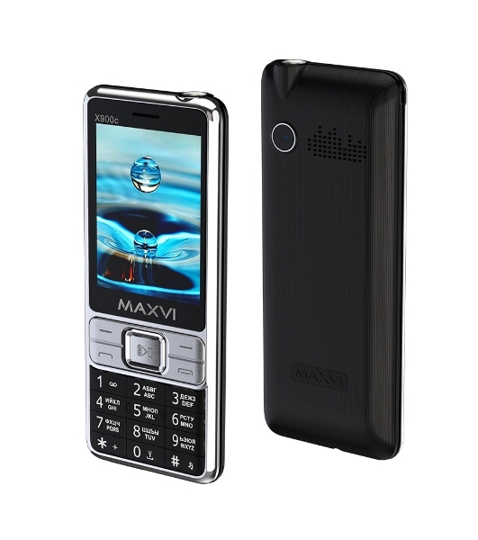 Мобильный телефон Maxvi X900c черный