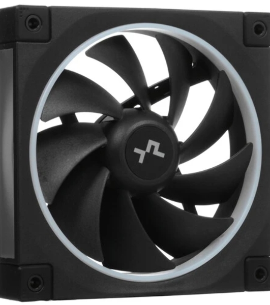 Вентилятор для корпуса DEEPCOOL FL12 черный, 120 мм, 2150 об/мин, 32 дБ, 4 pin