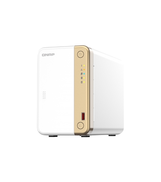 Сетевое хранилище channel QNAP TS-262-4G NAS 2 HDD trays, 2 x M.2 NVMe PCIe Gen 3 x1, 2-core Intel Celeron N4505 2.9 GHz, 4 Gb RAM (4Gb max), 1x2.5 Gigabit Ethernet, Slot PCIe Gen 3 x2, 2 USB 3.2 Gen 2 (10Gbps) Port, 2xUSB USB 2.0 port, 1xHDMI 2.0