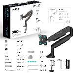 Кронштейн ONKRON G100 для монитора 13'-32' настольный, черный, фото5
