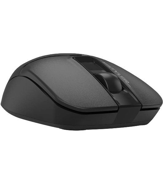 Мышь беспроводная A4Tech Fstyler FG12S черный, 1200 dpi, радиоканал, USB, кнопки - 3
