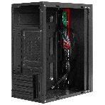 Компьютерный корпус Minitower ExeGate BAA-403-UNS400 (mATX, БП UNS400 с вент. 12см, 2*USB, HD Audio, черный), фото3