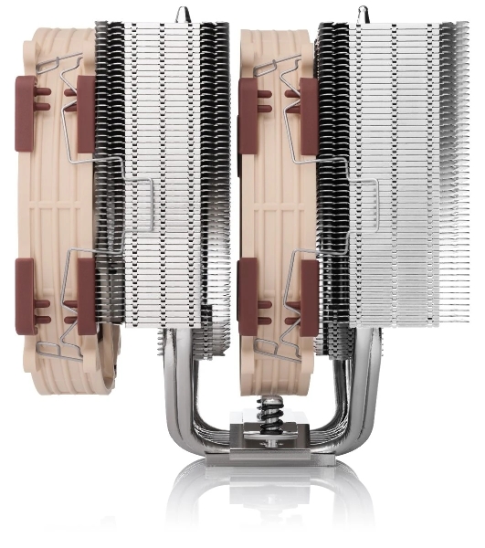 Кулер для процессора Noctua NH-D15 G2 HBC, 2x140 мм, медь, 1500 об/мин, 24.8 дБ, 4 pin PWM, высота 168 мм