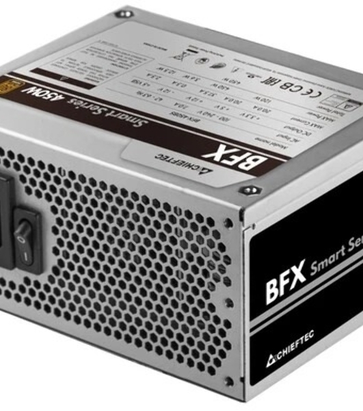 Блок питания Chieftec Smart BFX-350BS, 350Вт, 80 PLUS Bronze, 90мм, серый