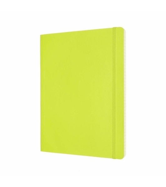 Блокнот Moleskine Classic XL,192 страниц, лаймовый, в линейку