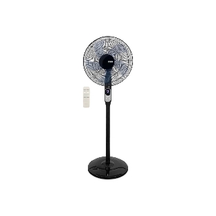 Вентилятор Centek CT-5036 чёрный/белый, напольный, 55 Вт, 3 скорости, 43 см