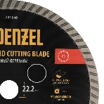 Диск алмазный отрезной Denzel ф230 х 22,2 мм, турбо, сухое резание, HWD92, фото5