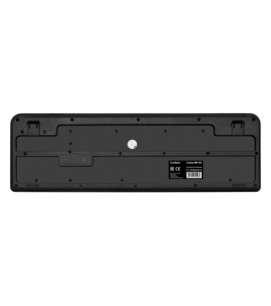 Комплект клавиатура+мышь ExeGate MK150 проводной, USB, 1200 DPI, чёрный