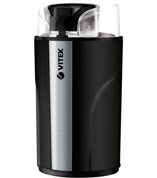 Кофемолка Vitek VT-8366 (MC) черный/серебро