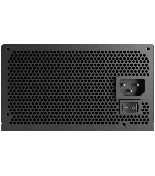 Блок питания PCCOOLER KF650, 650W 80 PLUS White (ATX, ATX 2.4, Non-modular, 1x24(20+4)pin 550мм, 1xCPU*2 8(4+4)pin 610+150мм, 2xPCIe 8(6+2)pin 510мм, 2xSATA*3+MOLEX4pin*1 450+150+150+150мм, Active, 120x120мм, 140x150x86мм, APFC, OVP, SCP, OPP (140-160%, 2ms delay))