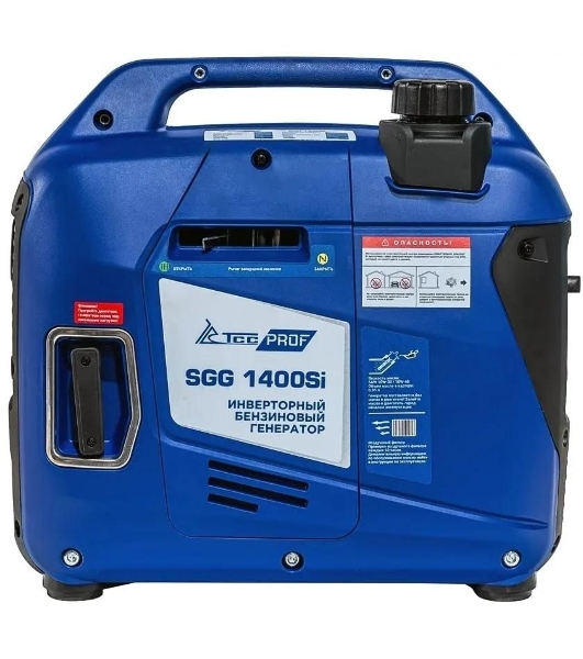 Электрогенератор бензиновый инверторный ТСС SGG 1400Si, 1.4 кВт, 56 дБ, 10.5 кг