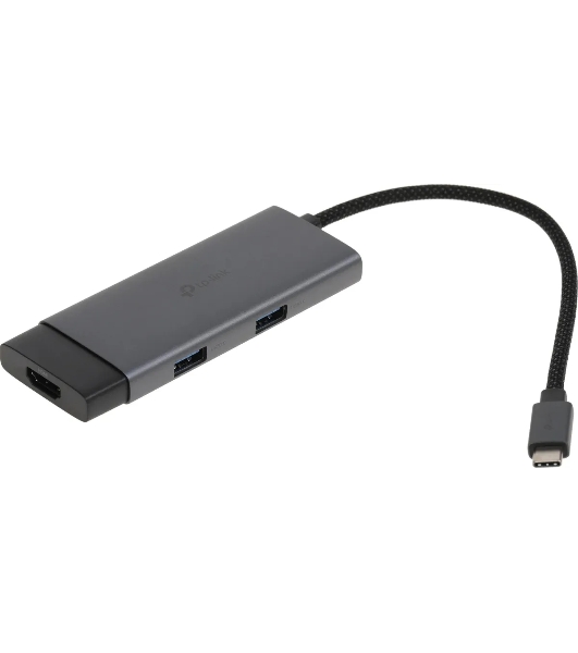 Разветвитель USB-C TP-Link UH5020C 2порт. серый