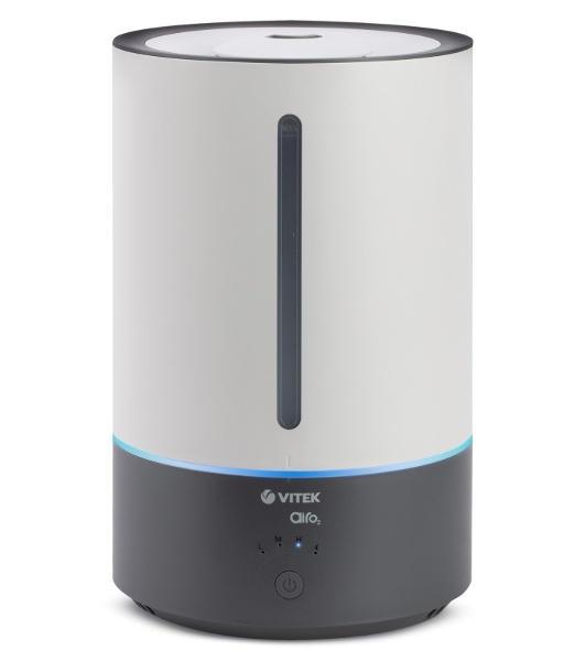Увлажнитель воздуха Vitek VT-2346(MC) белый/серый, 30 м², 5 л