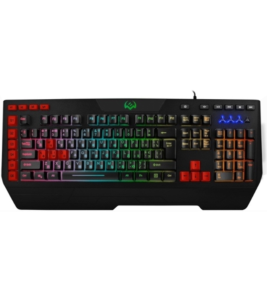 Клавиатура SVEN KB-G9600 проводная, USB Type-A, чёрный