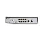 Коммутатор неуправляемый PoE ORIGO Unmanaged Switch 8x1000Base-T PoE, 2x1000Base-T, PoE Budget 120W, Long-range PoE up to 250m, 19' w/brackets, фото 1