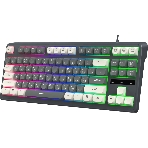 Клавиатура Oklick 711G проводная, USB Type-A, серый, фото 1