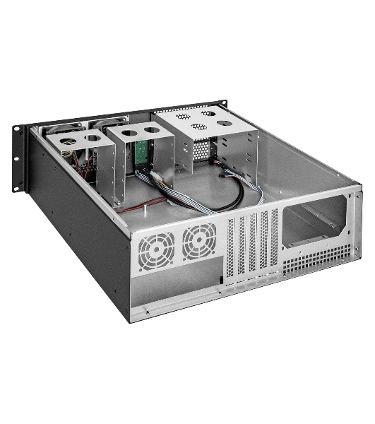 Серверный корпус ExeGate Pro EX293186RUS 3U390-08 (RM 19', высота 3U, глубина 390, БП 700RADS, USB)