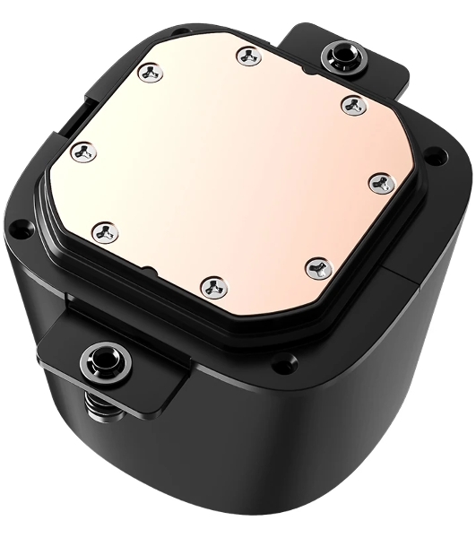 Система жидкостного охлаждения ID-Cooling FX360 LCD ARGb Soc-AM5/AM4/1200/1700/1851 черный 4-pin 27.2dB Al+Cu LCD 350W Ret