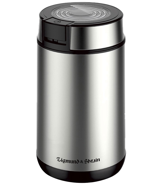 Кофемолка Zigmund & Shtain ZCG-01 250 Вт, 50 г, нержавеющая сталь