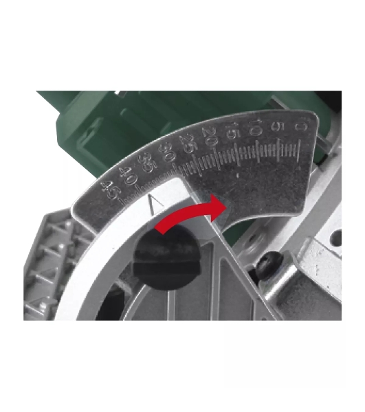 Профессиональная пила циркулярная KLPRO KLDAT18501 1350 w 190мм (сеть, 1350Вт, 5000об/мин, 190мм, 20мм)